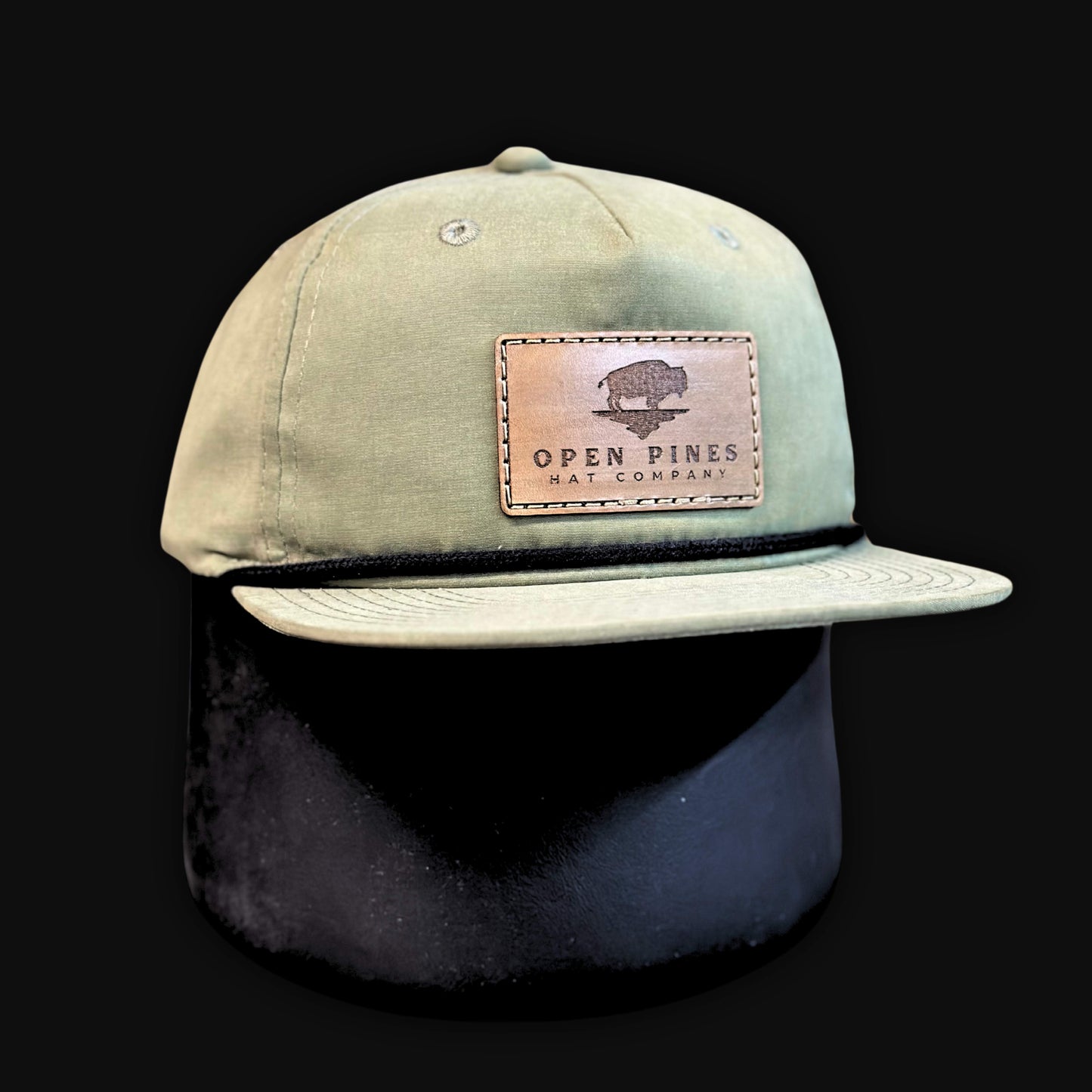 Buffalo leather patch